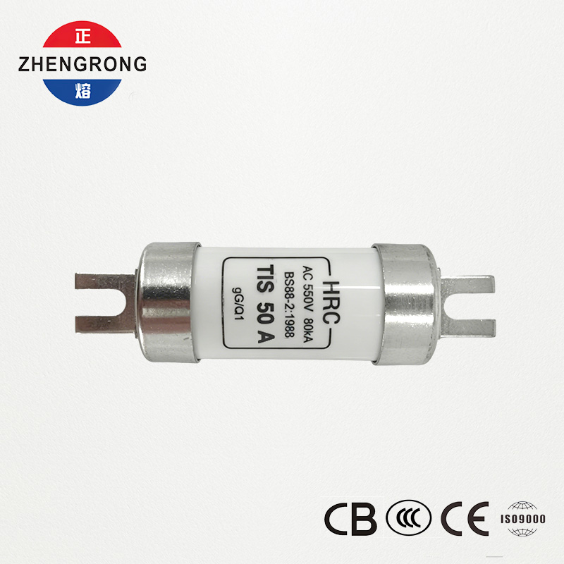 550V 50A пышақ түрі HRC сақтандырғыш | BS88-2:1986 | 80кА