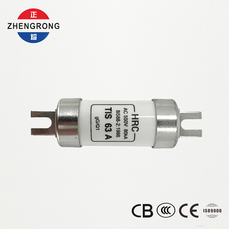 550V 63A пышақ түрі HRC сақтандырғыш | BS88-2:1986 | 80кА