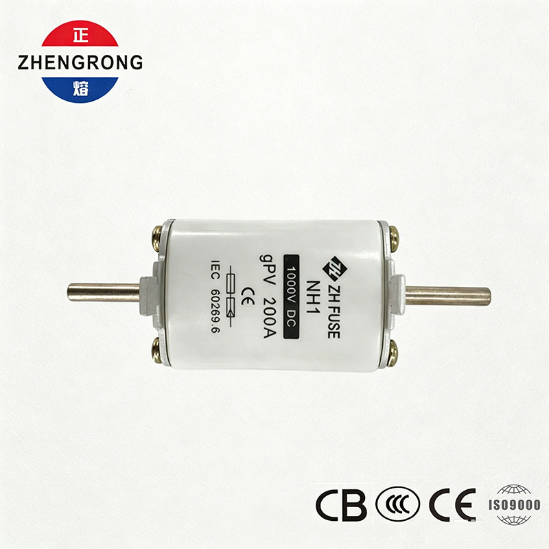 PV тұрақты сақтандырғыш NH1 200A 1000V | CE & IEC 60269.6 Күн массивтері үшін мақұлданған