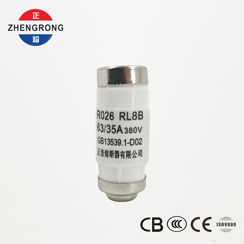 RL8B R026 35A 380V D02 Цилиндрлік сақтандырғыш