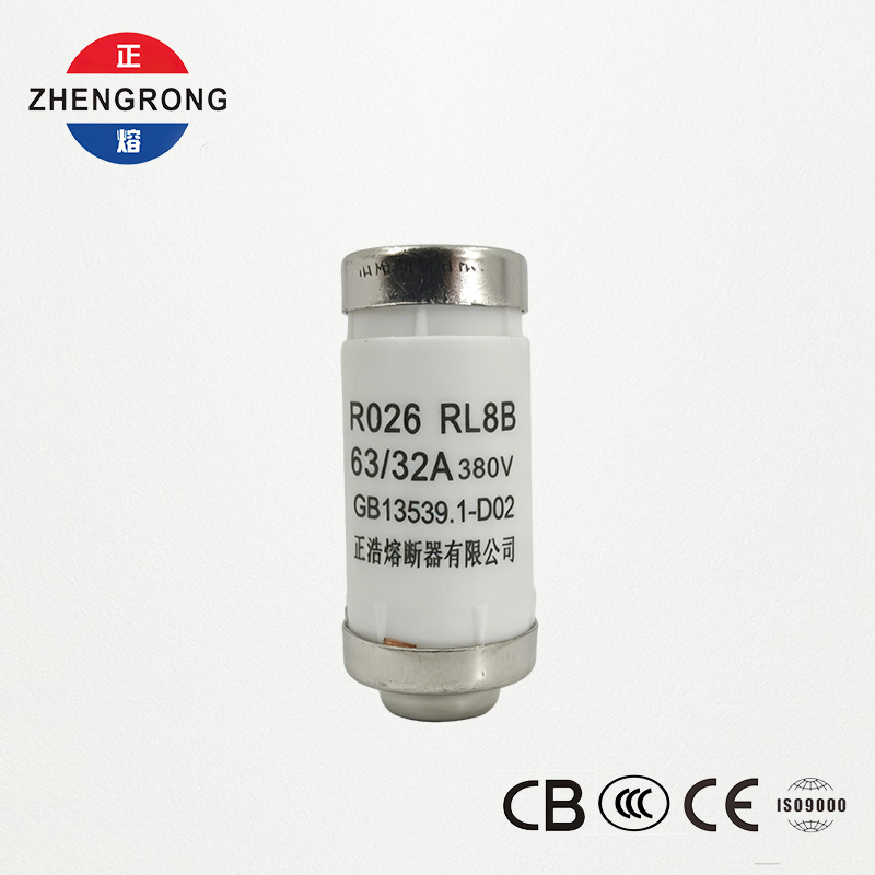 RL8B R026 380В сақтандырғыш | 32A/63A D02 стандарты