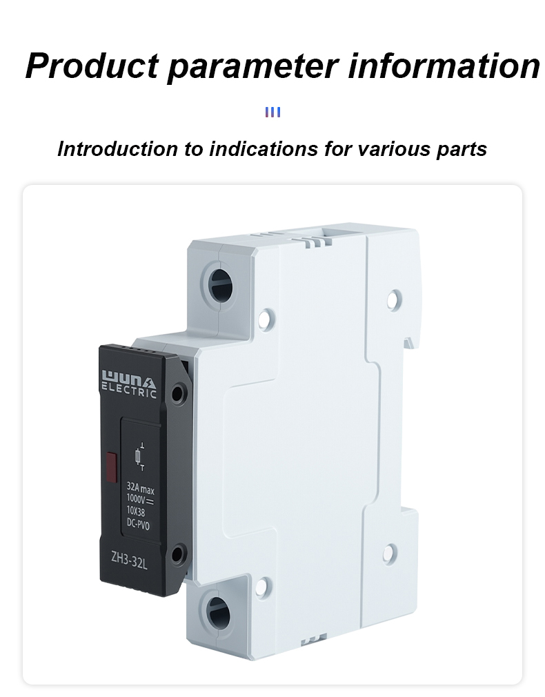 ZH32L DC 1000V сақтандырғыш ұстағышы