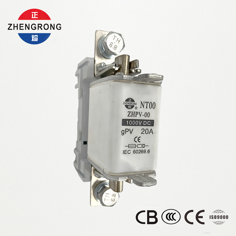 ZHPV-00 20A 1000V DC фотоэлектрлік қорғаныс сақтандырғышы - CE сертификаты